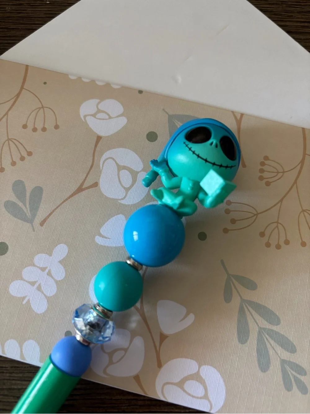 Disney Doorables: Nightmare Before Christmas: Jack DC handmade beaded pen